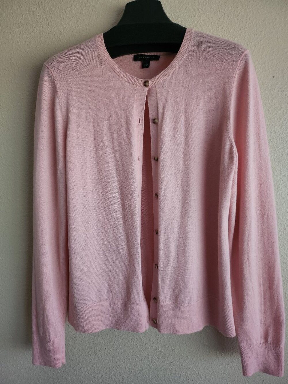 Ann Taylor Pink Cardigan - Large